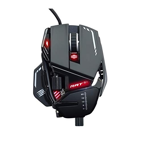 MadCatz R.A.T. 8+ Optical Gaming Mouse, Black