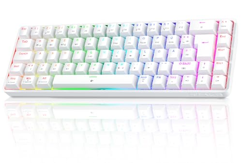 TMKB T68 Gaming Tastatur,60% Kabellos...