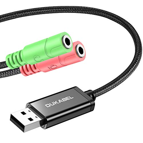 DuKabel Externe USB Soundkarte Adapter für...