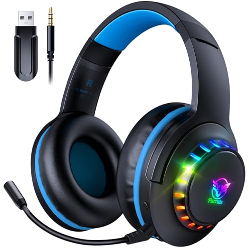 Pacrate 2.4 GHz Wireless Gaming Headset für...