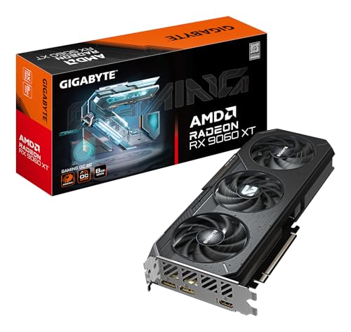 Gigabyte Radeon RX 9060 XT Gaming OC 8G...