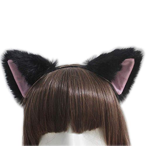 MOMBIY Katze Ohr Stirnband Haarband Frauen...
