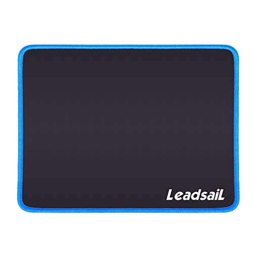 LeadsaiL Mauspad 27 x 21 x 0.3cm Vernähte...