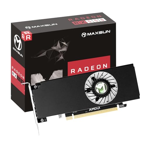 MAXSUN Grafikkarte AMD Radeon RX 550 4GB...