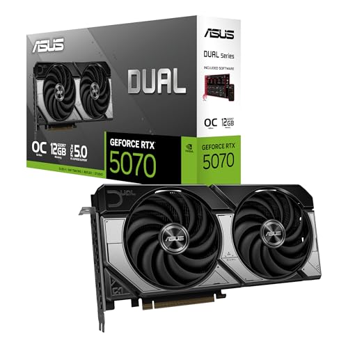 ASUS Dual GeForce RTX 5070 12GB GDDR7 OC...