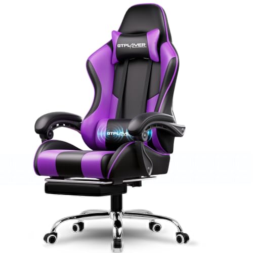 GTPLAYER Gaming Stuhl Bürostuhl Massage...