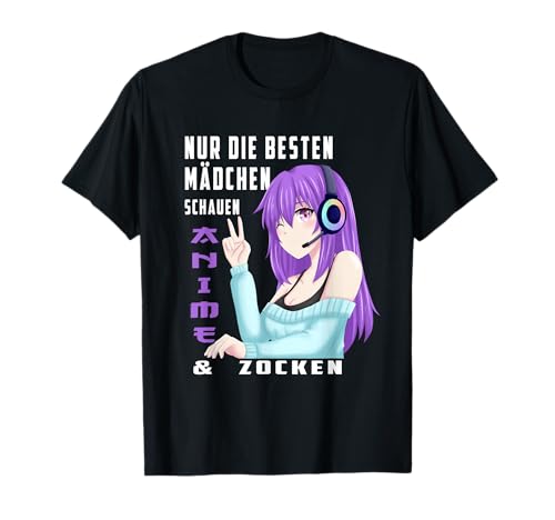 Anime Mädchen zocken Gaming Anime Manga...