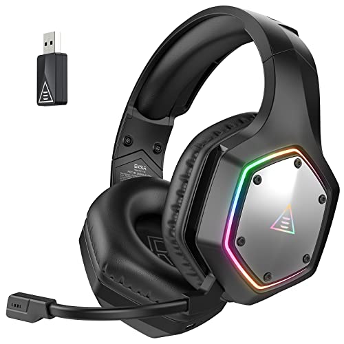 EKSA Wireless Gaming Headset für PS4 PS5 PC,...