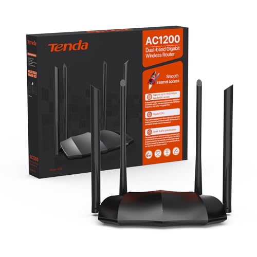 Tenda AC8 Dualband WLAN Router (867Mbit/s...