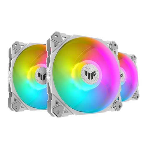 TUF Gaming TF120 ARGB-Gehäuselüfter White...