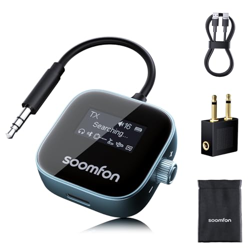 SOOMFON 2-in-1 Bluetooth 5.3 Sender...