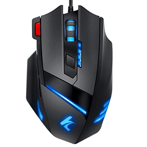 Hcman Wired Gaming Maus LED Mäuse - PC...