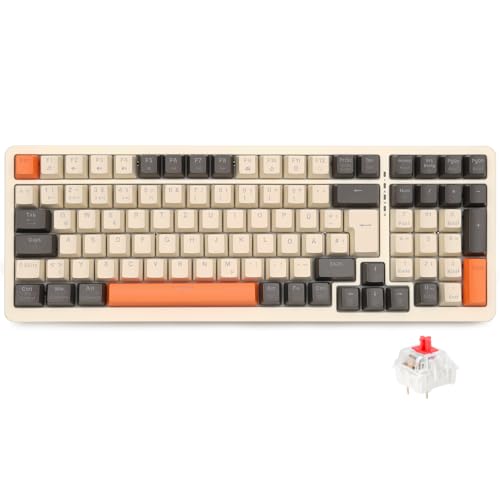 Rii Mechanische Tastatur Kabellos, Gaming...