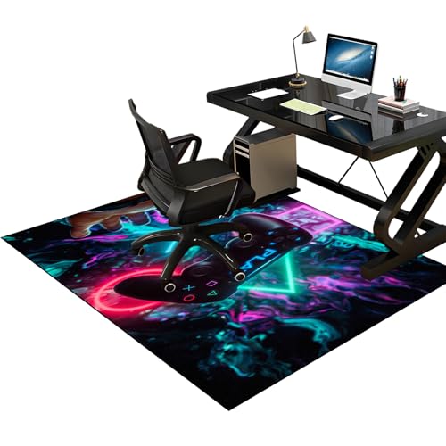 Bürostuhl Unterlage, Gamer Teppich 140 x 160...