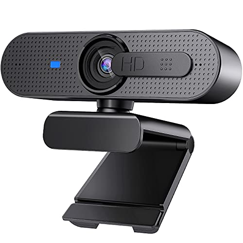 HD 1080P Webcam für PC, Autofokus USB Web...