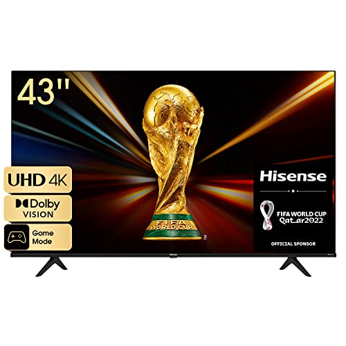 Hisense 43A6GG 108cm (43 Zoll) Fernseher, 4K...