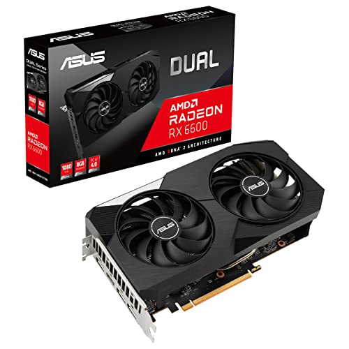 ASUS Dual AMD Radeon RX6600 8G Gaming...