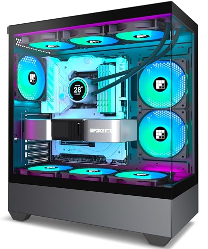 FOIFKIN F1 PC Gehäuse - Vorinstallierter 5...