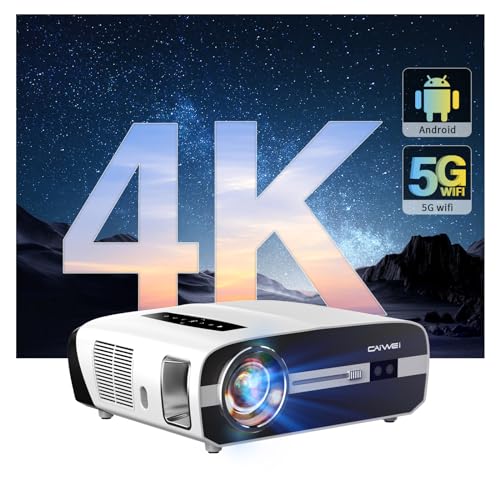 4K Smart Gaming Projektor Tageslicht Heimkino...