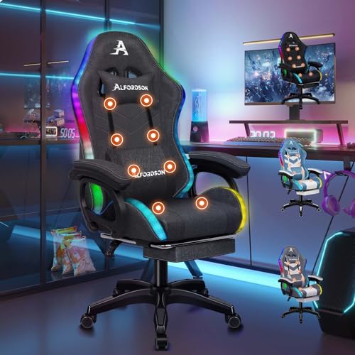 ALFORDSON Gamer Stuhl Ergonomisch, Gamer...