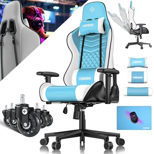 KESSER® Gamingstuhl Ergonomisch Gaming Stuhl...