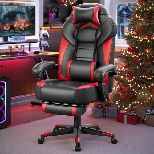 SONGMICS Gaming-Stuhl, Bürostuhl,...