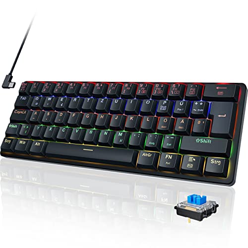 Redragon Gaming Tastatur, 60% Prozent...