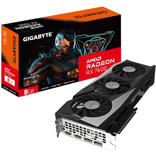 Gigabyte VGA GBT RX 7600 8GB Gaming OC
