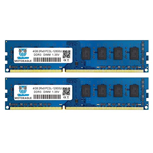 DDR3L-1600 UDIMM 8GB Kit (2x4GB) PC3L 12800...