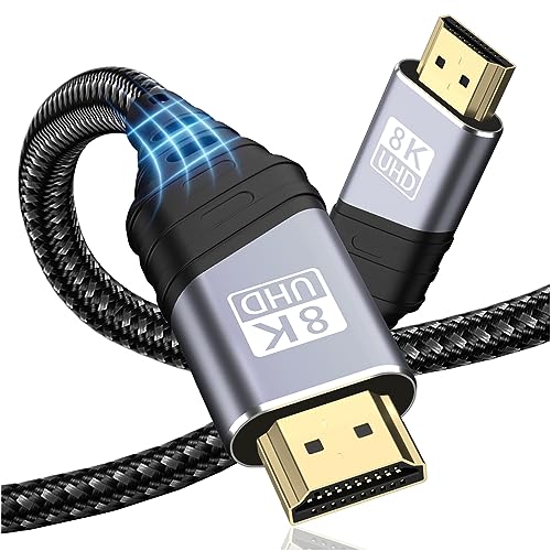 TEFLOTY HDMI 2.1 Kabel 8K - HDMI Kabel Ultra...