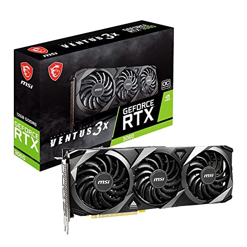 MSI GeForce RTX 3060 VENTUS 3X 12G OC, Gaming...