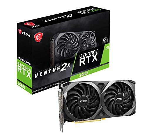 MSI GeForce RTX 3060 VENTUS 2X 12G OC, Gaming...