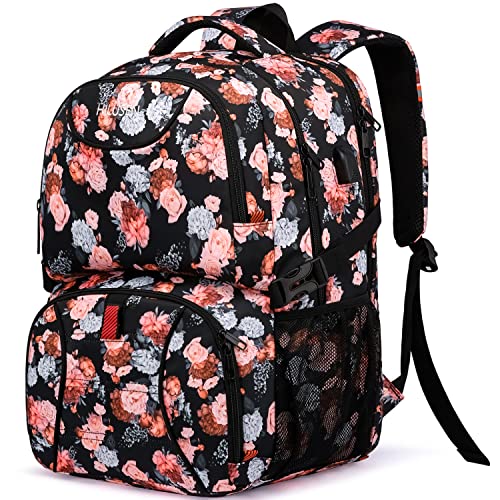 Rucksack Damen groß mit Laptopfach & Anti...