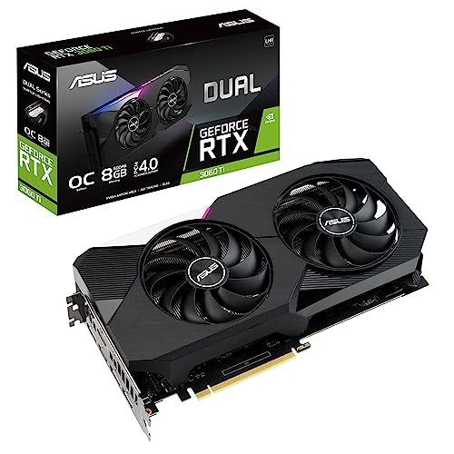 ASUS Dual GeForce RTX3060 TI 8GB OC Edition...