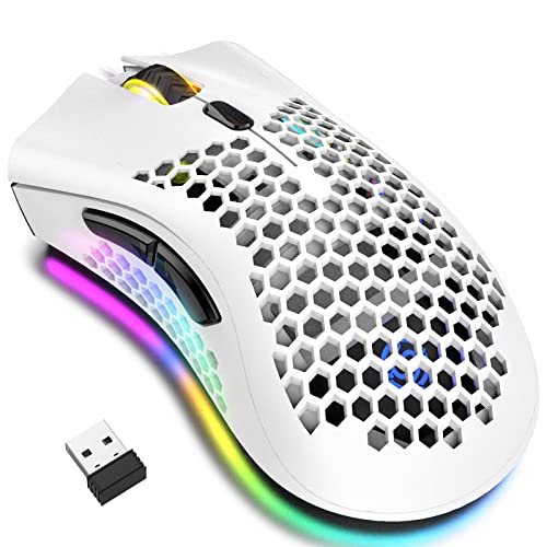 JYCSTE JYCSTE Kabellose leichte Gaming-Maus,...