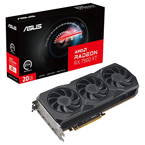 ASUS AMD Radeon RX 7900 XT 20GB GDDR6 Gaming...