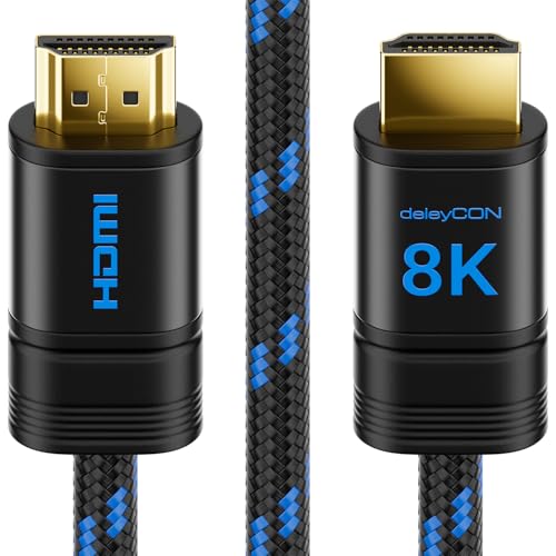 deleyCON 4m 8K HDMI 2.1 Kabel (48G, ULTRA...
