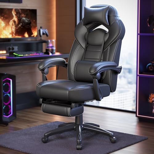 SONGMICS Ergonomischer Gamer-Sessel,...