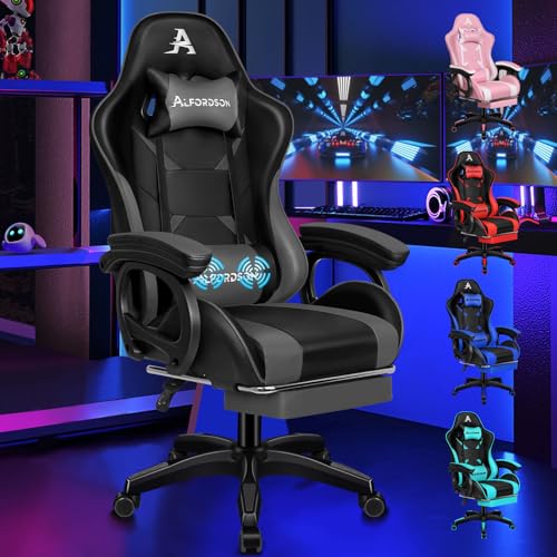 ALFORDSON Gamingstuhl, Bürostuhl, mit...