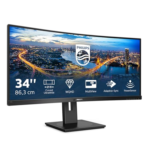 Philips 345B1C - 34 Zoll WQHD Curved Monitor,...