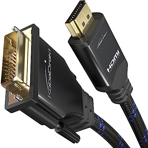 KabelDirekt – HDMI DVI Adapterkabel mit...