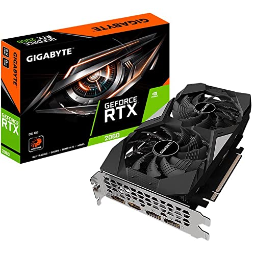 Gigabyte VGA 6GB RTX2060D6 6G 3xDP/ HDMI...