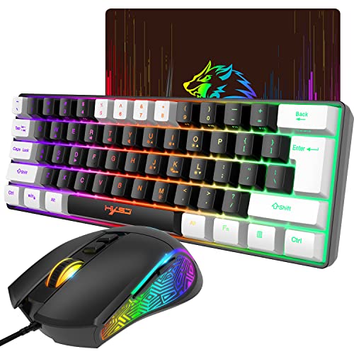 XINMENG Wired Gaming Keyboard & Maus Combo,...
