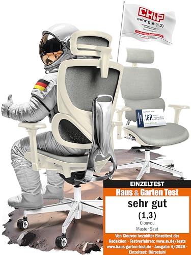 CLOUVOU MasterSeat Bürostuhl Ergonomisch...