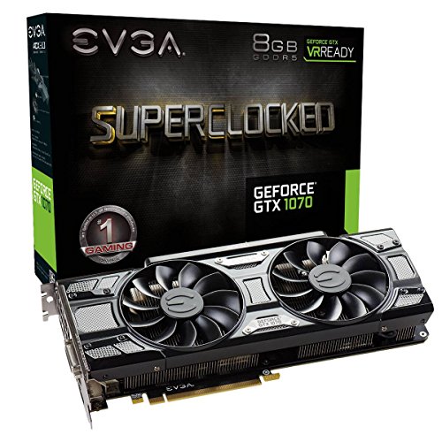 EVGA GeForce GTX 1070 SC GAMING ACX 3.0 Black...