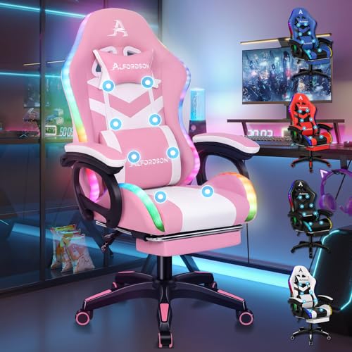 ALFORDSON Gamer Stuhl Ergonomisch, Gamer...