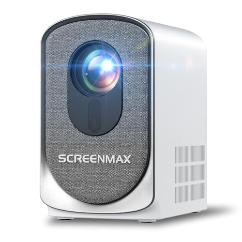 SCREENMAX Beamer, 4K Mini WiFi Bluetooth...