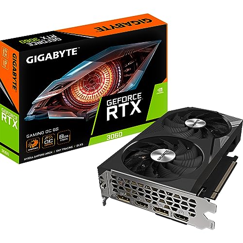 Gigabyte NVIDIA GeForce RTX 3060 Gaming OC V2...