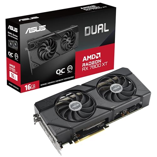 ASUS Dual Radeon RX 7800 XT OC Edition 16GB...