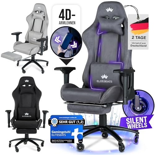 ELITESEATS Gaming Stuhl Ergonomisch...